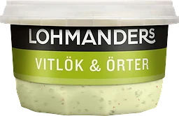 Sås Vitlök och Örter 230ml Lohmanders