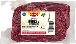 Högrev av nöt i bit ca 1,2kg Scan