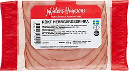 Rökt gårdsskinka i skivor 120g Nyhléns hugosons