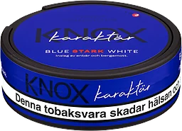 Knox Blue Stark White