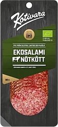 Ekosalami nötkött 80g Kotivara