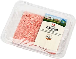 Fläskfärs 20% 500g ICA