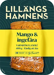 Varmrökt Lax Mango & ingefära
