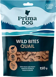 Hundgodis Wild Bites Vaktel PrimaDog