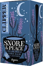 Svart te Snore & Peace 20-pack Eko