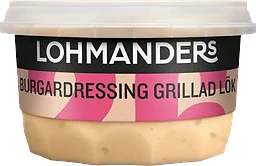 Burgardressing Grillad lök 230ml Lohmanders
