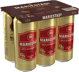 Öl Julebrygd 3,5% 50cl 6-p Mariestads