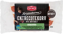 Entrecotekorv Chimichurri 80% Kötthalt 180g Korvmakarna Scan