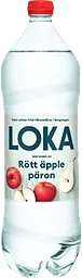 Vatten Kolsyrat Rött Äpple Päron 1,5l Loka