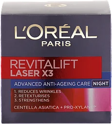 Ansiktskräm Natt Revitalift Laser Advance Anti-age 50ml L'Oreal