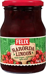 Rårörda lingon 410g Felix
