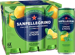 Limonata Menta Sparkling Läsk Burk
