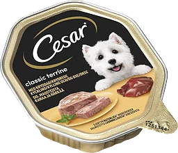Hundmat Classics Kyckling & oxkött 150g Cesar
