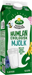 Mjölk Humlan Ekologisk 1% 1500ml KRAV Arla®