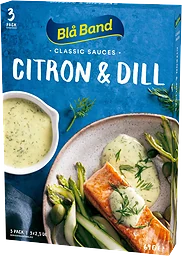 Citron & Dillsås 2,5dl 3-p Blå Band