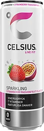 Energidryck Celsius Jordgubb & passionsfrukt