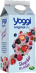 Yoghurt Original Skogsbär 2% 1500g Yoggi®