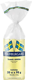 Hamburgare Fryst 20x90g 1,8kg Svenska Hamburgare