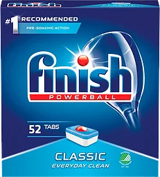 Maskindisktabletter Classic 52-p Miljömärkt Finish