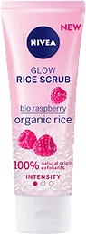 Ansiktsskrubb Glow Rice Scrub 75ml NIVEA