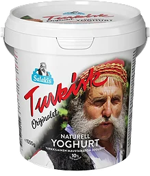 Yoghurt Turkisk Naturell 10% 1000g Salakis