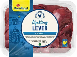 Kycklinglever 450g Kronfågel