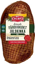 Julskinka Färsk Rökt Färdigkokt ca 1,7kg Scan