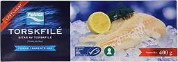 Torskfilé Block Fryst 400g Feldt's