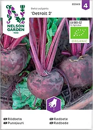 Rödbeta Organic 1-p Nelson Garden
