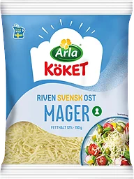 Riven ost Mager 12% 150g Arla Köket