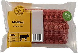 Nötfärs Färsk 20% 1kg Hacksta Köttdisk