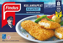 Sprödbakad fiskfilé MSC 360g Findus