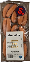 Prinskorv 70% Kötthalt 570g Stensåkra