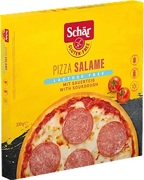 Pizza Salame Laktosfri Glutenfri Fryst 330g Schär