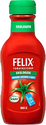 Ketchup Mindre Socker & Salt Ekologisk 980g KRAV Felix