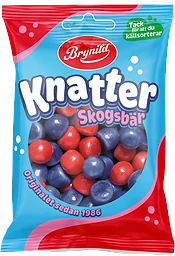Knatter Skogsbär 80g Brynild