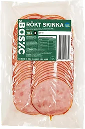 Rökt skinka 400g ICA Basic