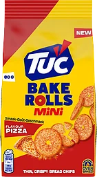 Bake Rolls Mini Pizza 80g TUC