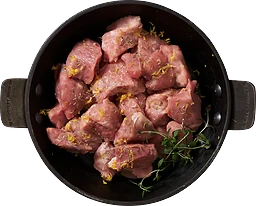 Fläskgrytbitar