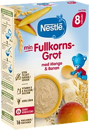 Barnmat Min Fullkornsgröt mango & banan 8m 16-port