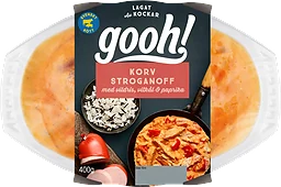 Färdigmat Korvstroganoff med Vildris 400g Gooh