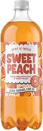 Läsk Sweet Peach Sockerfri 1l Spirit of Sweden