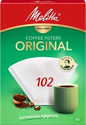 Kaffefilter Original Vit 102 80-p Miljömärkt Melitta
