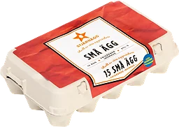 Ägg Small 15-p Stjärnägg