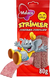Jordgubb Strimler