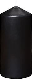 Blockljus Svart 15cm ICA