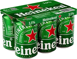 Öl 3,5% 33cl 6-p Heineken