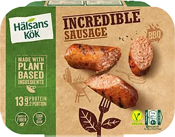 Korv Vegansk 180g Hälsans Kök