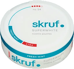 Super White Slim F Skruf
