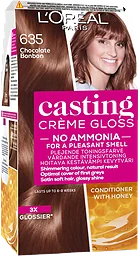Hårtoning 635 Chocolate Bonbon 1-p Casting Creme Gloss
